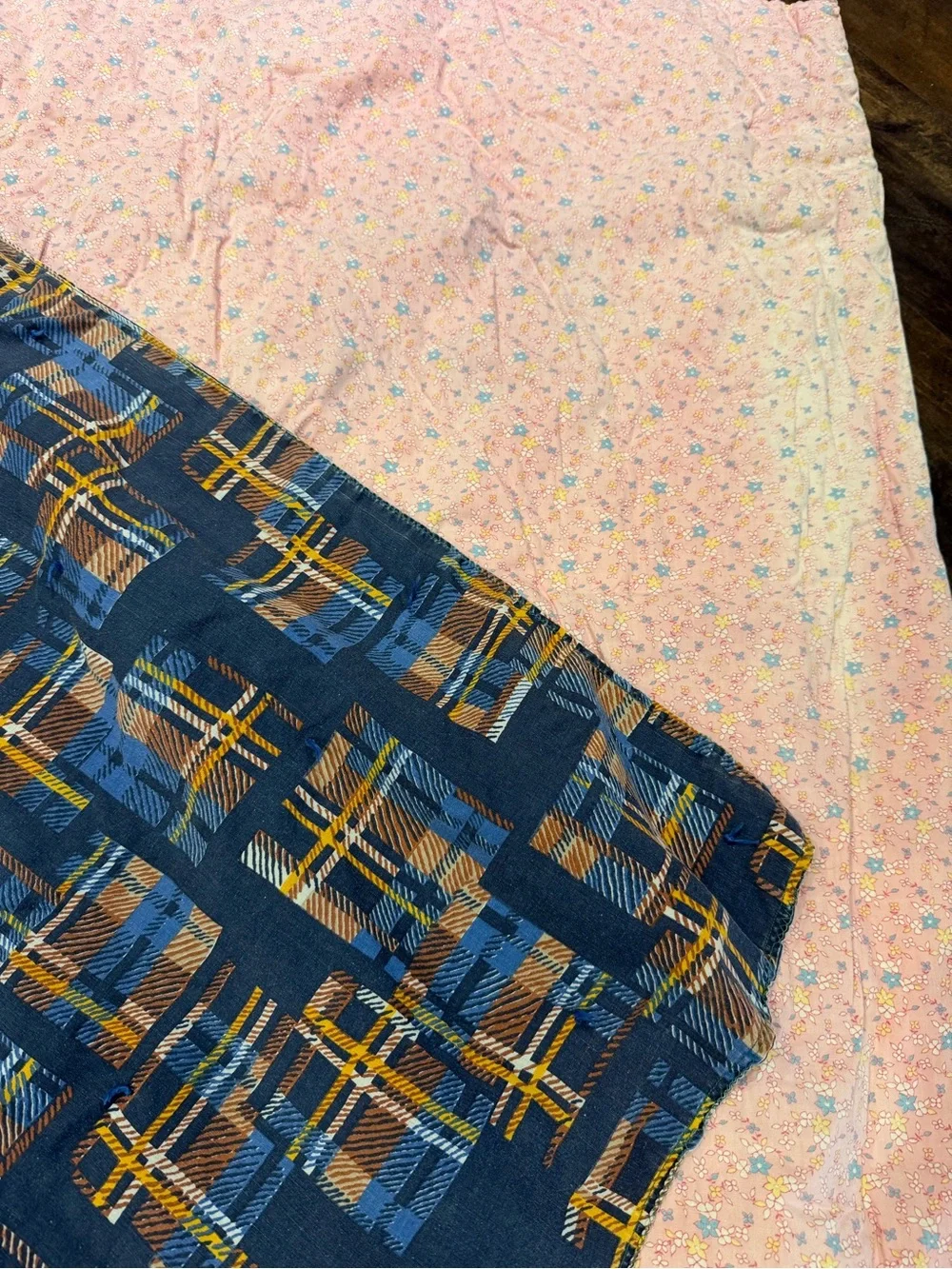 Lot of 3 Vintage Baby Quilts &. Blankets